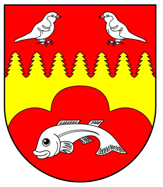 герб коммуны Добин-ам-Зе (Германия)
