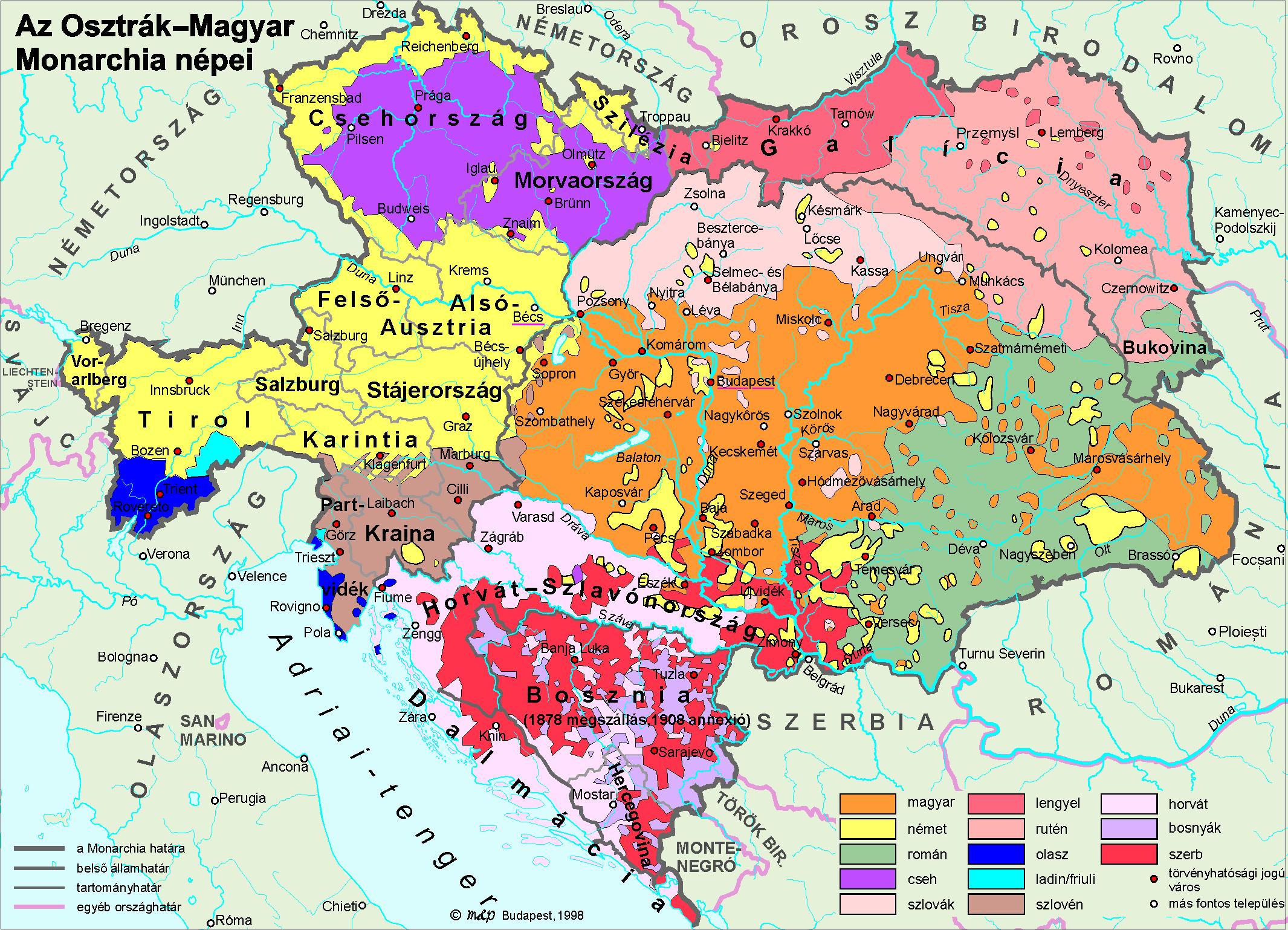 magyarország nemzetiségei térkép Magyarország nemzetiségei. Rövid történeti áttekintés  magyarország nemzetiségei térkép