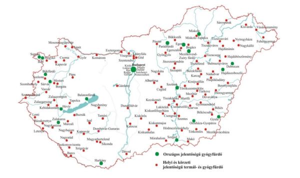 magyarország gyógyfürdői térkép Geotermikus adottságaink | Dr. Győri Ferenc, Hézsőné Böröcz Andrea  magyarország gyógyfürdői térkép