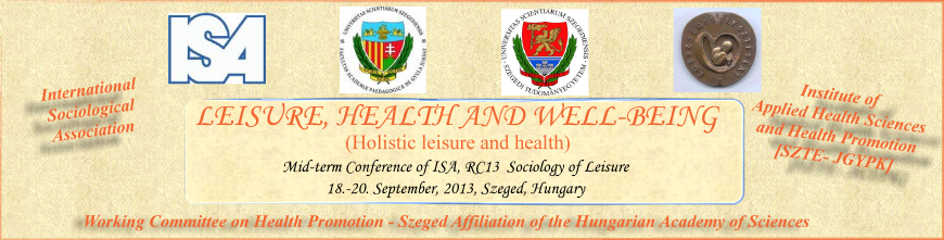 Leisure, health and well-being conference