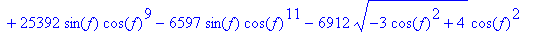 1/3*(1024*sqrt(-3*cos(f)^2+4)+2048*sin(f)*cos(f)+28...
