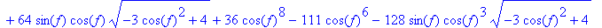 1/3*(1024*sqrt(-3*cos(f)^2+4)+2048*sin(f)*cos(f)+28...