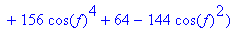 1/3*(1024*sqrt(-3*cos(f)^2+4)+2048*sin(f)*cos(f)+28...