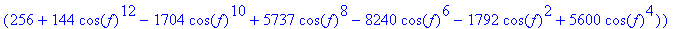 1/3*(1024*sqrt(-3*cos(f)^2+4)+2048*sin(f)*cos(f)+28...