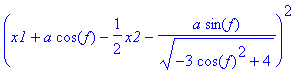 e3 := (x1+a*cos(f)-1/2*x2+a*sin(f)/(sqrt(-3*cos(f)^...