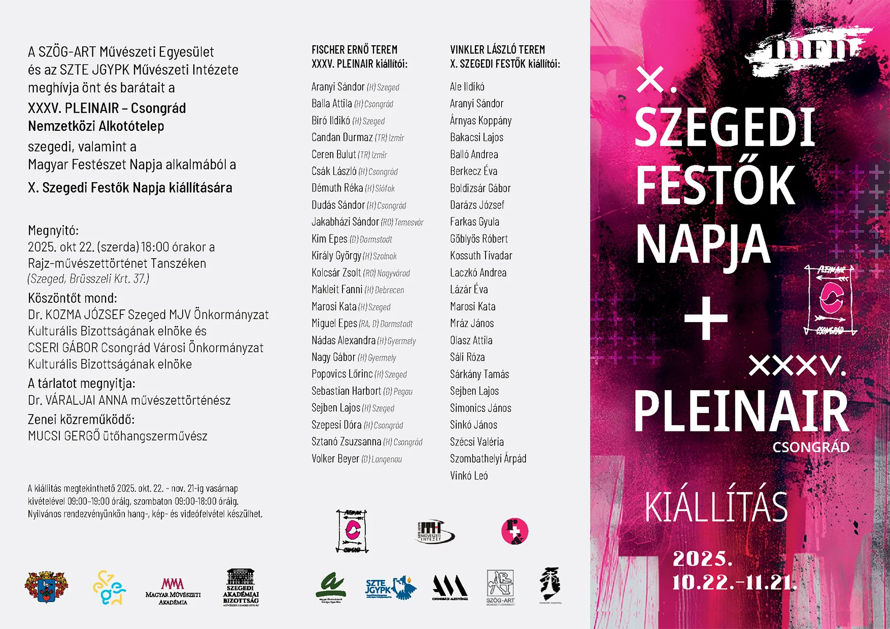 Magyar festők napja és Plain Air kiállítás Magyar festők napja és Plain Air kiállítás